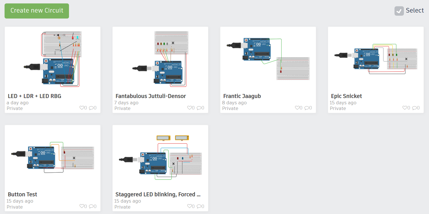 create new circuit